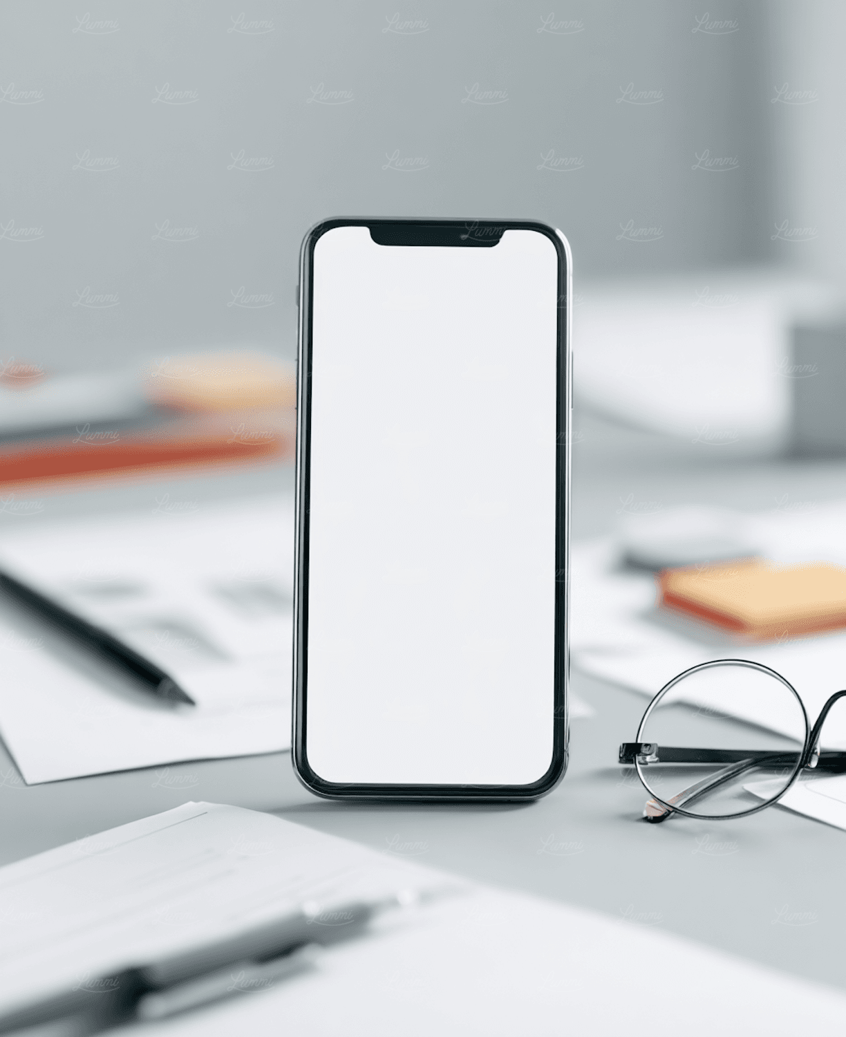 A phone resting on a desk, ready for prototyping